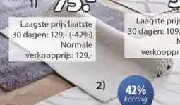 Jysk Lucerne vloerkleed aanbieding