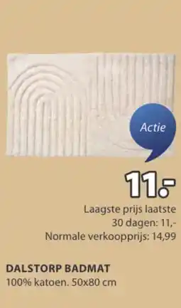 Jysk Dalstorp badmat aanbieding
