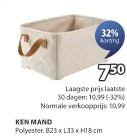 Jysk Ken mand aanbieding