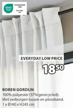 Jysk Boren gordijn aanbieding