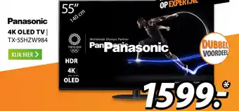 Expert Panasonic 4K OLED TV aanbieding