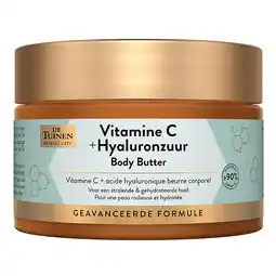 Holland & Barrett De Tuinen Vitamine C + Hyaluronzuur Body Butter - 200ml aanbieding