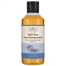 Holland & Barrett De Tuinen 100% Pure Zwarte Komijnzaadolie - 150ml aanbieding