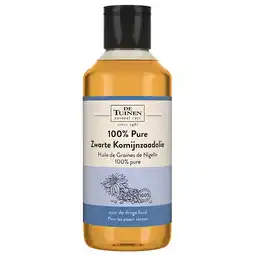 Holland & Barrett De Tuinen 100% Pure Zwarte Komijnzaadolie - 150ml aanbieding