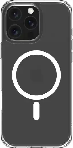 Coolblue BlueBuilt Protective Back Cover met MagSafe iPhone 16 Pro Max Transparant aanbieding