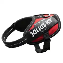 Zooplus Julius-K9 Powertuigje IDC Rood Maat 2XS: borstomvang 33 - 45 cm aanbieding