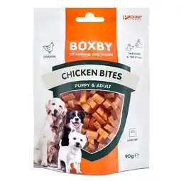 Zooplus 20% korting! Boxby snacks alle varianten aanbieding