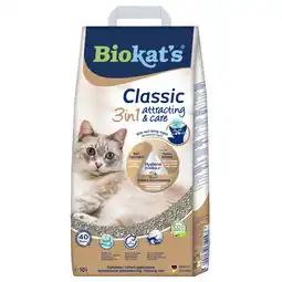 Zooplus Biokat's Klassieke aantrekkingskracht & Verzorging 10l kattenbakvulling aanbieding