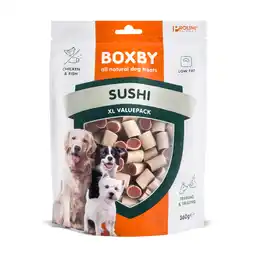 Zooplus 20% korting! Boxby snacks alle varianten aanbieding
