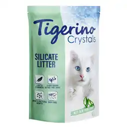 Zooplus Tigerino Crystals kattenbakvulling - Aloëverageur aanbieding