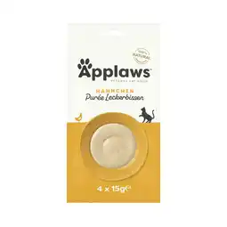 Zooplus 30% korting! Applaws kattensnacks 6 x 30 g aanbieding