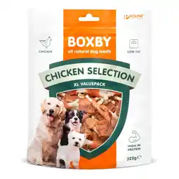 Zooplus 20% korting! Boxby snacks alle varianten aanbieding