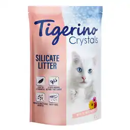 Zooplus Tigerino Crystals kattenbakvulling - Bloemengeur aanbieding