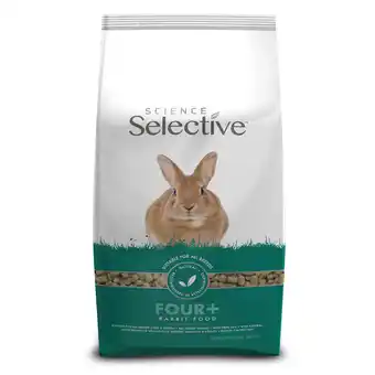 Zooplus 20% Korting! Science Selective voer voor Konijnen & Cavia 1,5 kg / 3 kg en 9 kg aanbieding