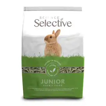Zooplus 20% Korting! Science Selective voer voor Konijnen & Cavia 1,5 kg / 3 kg en 9 kg aanbieding