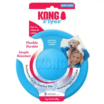 Zooplus Kong Puppy Vlieger Gr. S ca. Ø 18 x H 2 cm Hondenspeeltje aanbieding