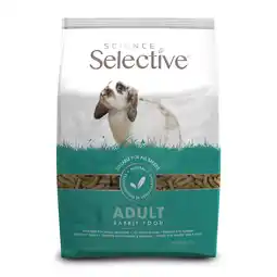 Zooplus 20% Korting! Science Selective voer voor Konijnen & Cavia 1,5 kg / 3 kg en 9 kg aanbieding