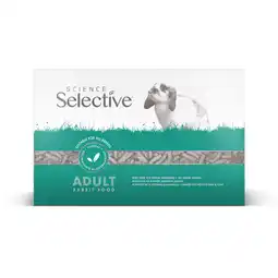 Zooplus 20% Korting! Science Selective voer voor Konijnen & Cavia 1,5 kg / 3 kg en 9 kg aanbieding