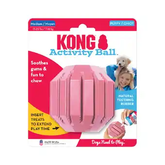 Zooplus Kong Puppy Activiteitenbal Maat M Ø 7,6 cm hond aanbieding