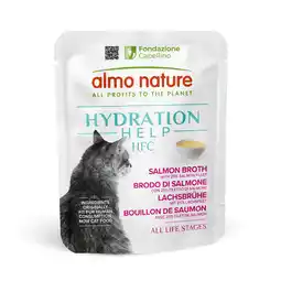 Zooplus 5+1 gratis! Almo Nature Hydration Help natvoer voor katten 6 x 50 g aanbieding
