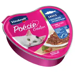 Zooplus 15x85g Vitakraft Poésie Création koolvis met pasta natvoer voor katten aanbieding