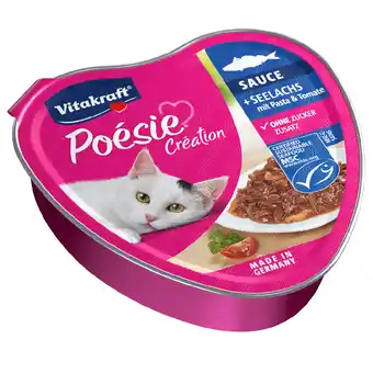 Zooplus 15x85g Vitakraft Poésie Création koolvis met pasta natvoer voor katten aanbieding