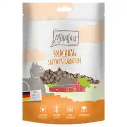 Zooplus 125g MjAMjAM Snackbag Sappige Kip Kattensnacks aanbieding