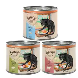 Zooplus Feringa Selected Recipes 6 x 200 g - Mixpakket: Lam, Rund, Zalm aanbieding
