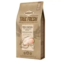 Zooplus Carnilove True Fresh Senior & Healthy Weight met Kip - Dubbelpak: 2 x 11,4 kg aanbieding