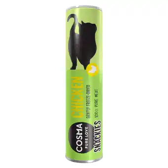 Zooplus 26g Kip Cosma Snackies Kattensnacks aanbieding