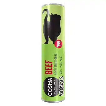 Zooplus 23g Rund Cosma Snackies Kattensnacks aanbieding