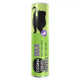 Zooplus 21g Eend Cosma Snackies Kattensnacks aanbieding