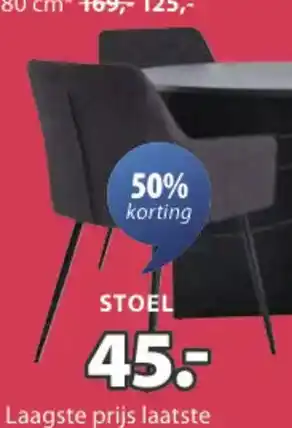 Jysk Stoel aanbieding