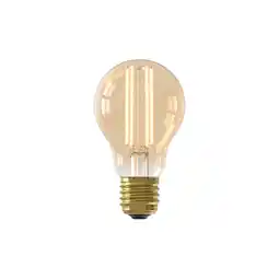 Bol.com Calex Filament LED Lamp - E27 - A60 Lichtbron Goud - 4.5W - Dimbaar aanbieding