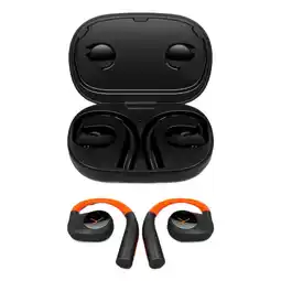 MediaMarkt Beyerdynamic Verio 200 Bluetooth Open-ear Hoofdtelefoon Zwart/oranje Oordopjes Zwart aanbieding