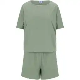 Welkoop VELESTE Veerle - Set - T-shirt met Korte Broek - Groen aanbieding