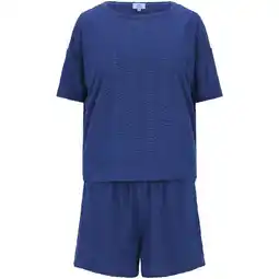 Welkoop VELESTE Veerle - Set - T-shirt met Korte Broek - Kobalt aanbieding