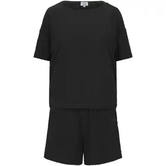 Welkoop VELESTE Veerle - Set - T-shirt met Korte Broek - Zwart aanbieding
