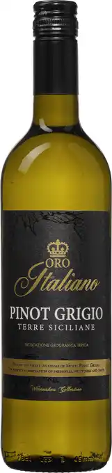 Wijnvoordeel 12 flessen Oro Italiano Pinot Grigio Voordeelpakket aanbieding