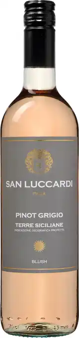 Wijnvoordeel San Luccardi Pinot Grigio Rosé aanbieding