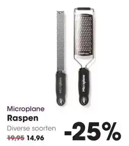 HANOS Microplane Raspen aanbieding