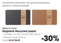 HANOS Select Cuisine Snijplank Recycled paper aanbieding