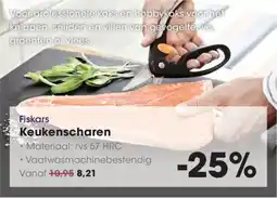 HANOS Fiskars Keukenscharen aanbieding