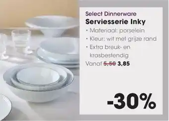 HANOS Select Dinnerware Serviesserie Inky aanbieding