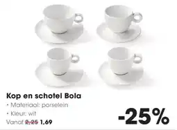 HANOS Kop en schotel Bola aanbieding