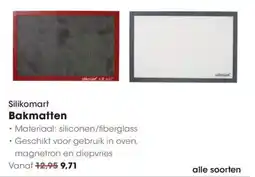 HANOS Silikomart Bakmatten aanbieding