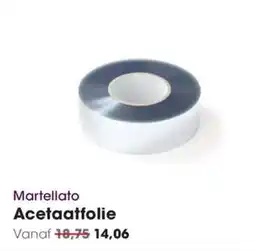 HANOS Martellato Acetaatfolie aanbieding