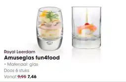 HANOS Royal Leerdam Amuseglas fun4food aanbieding