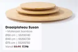 HANOS Draaiplateau Susan aanbieding