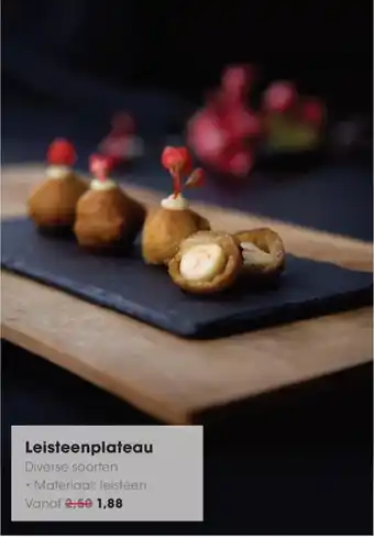 HANOS Leisteenplateau aanbieding